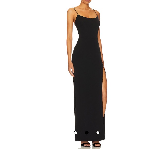KATIE MAY Karla Gown in Black, SIZE LARGE 0987 - Picture 2 of 8